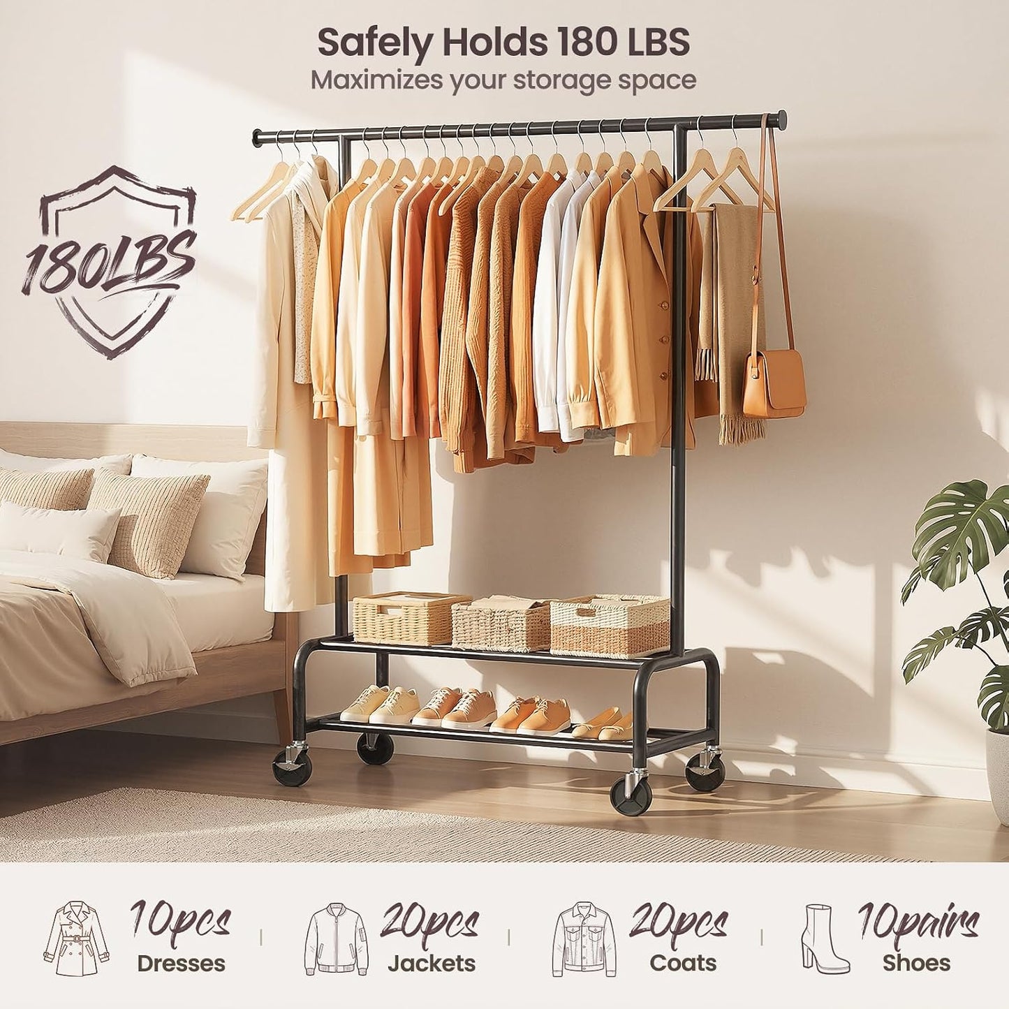Portable Clothes Rack