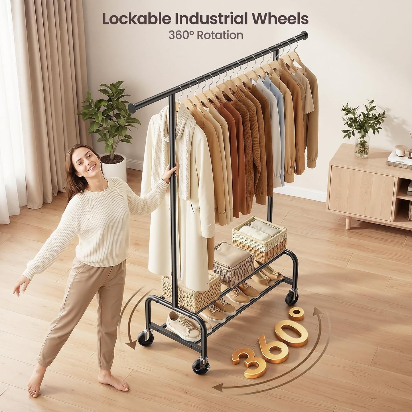 Portable Clothes Rack