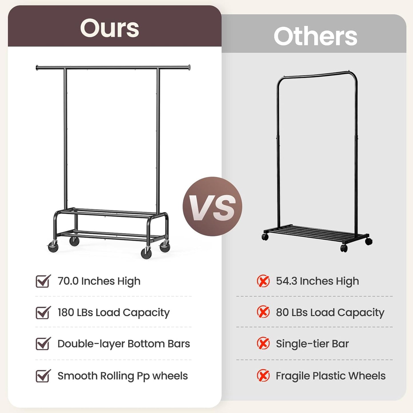 Portable Clothes Rack