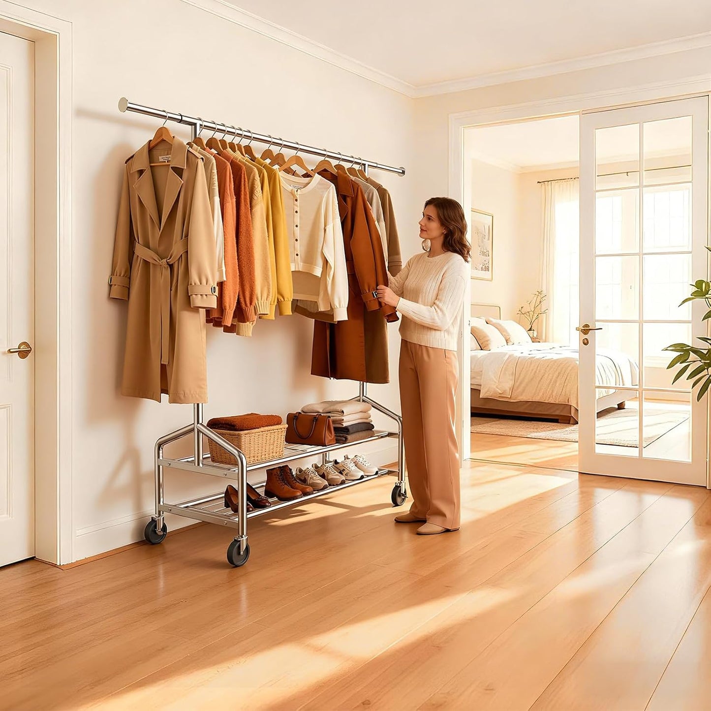 Heavy-duty Clothes Rack