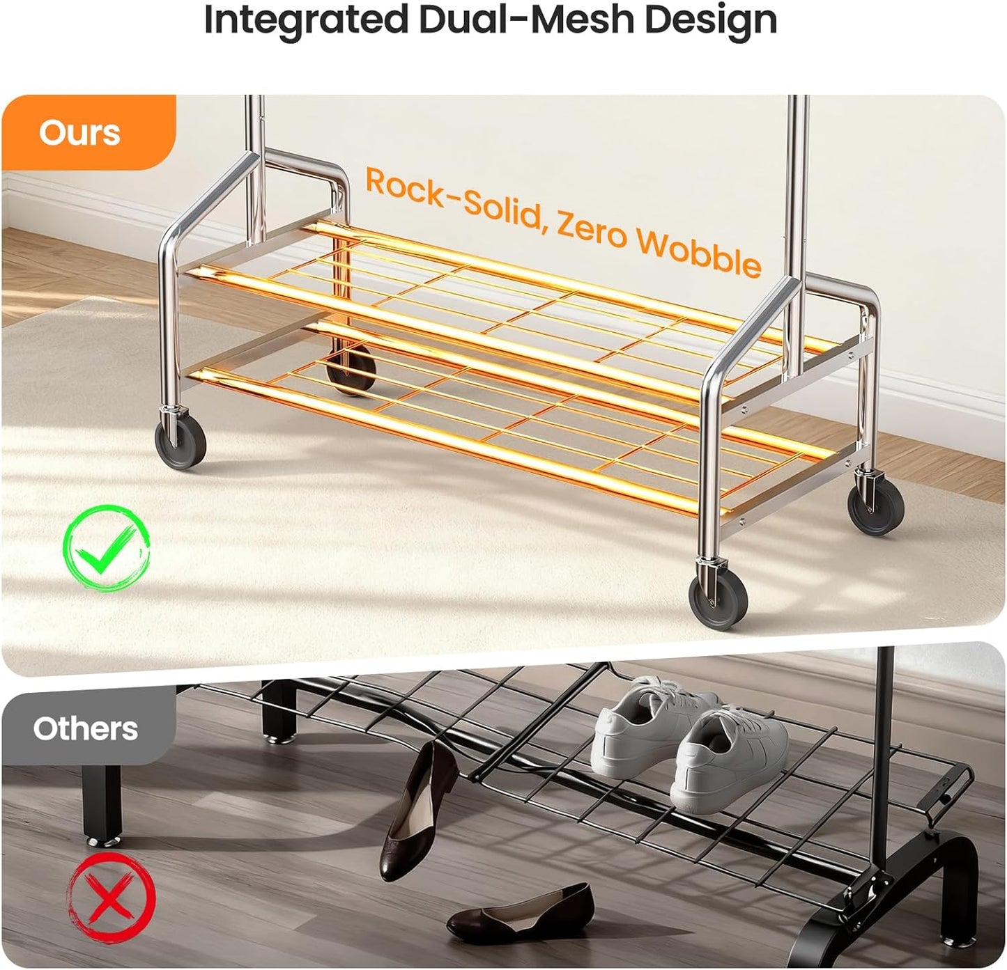 Heavy-duty Clothes Rack