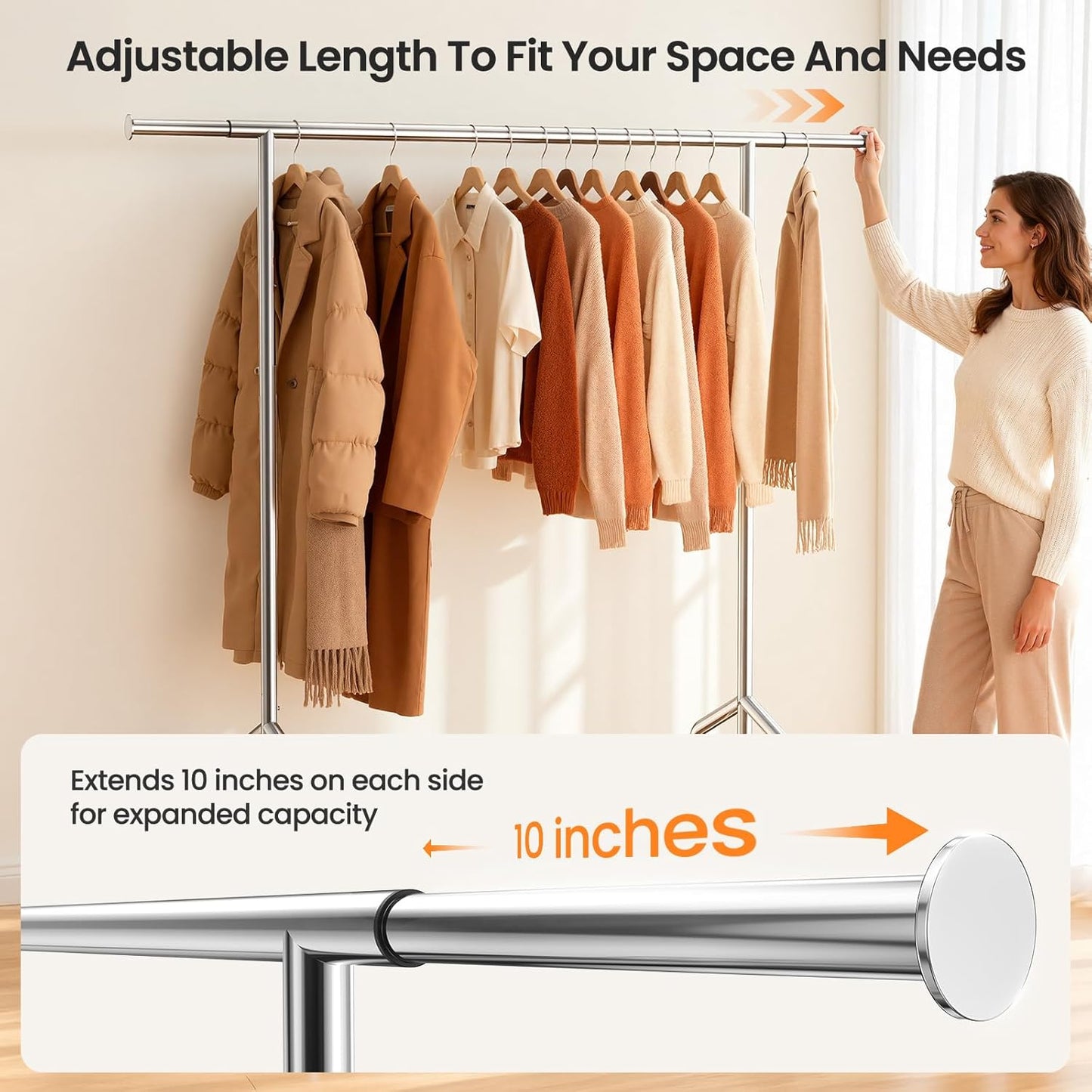 Heavy-duty Clothes Rack
